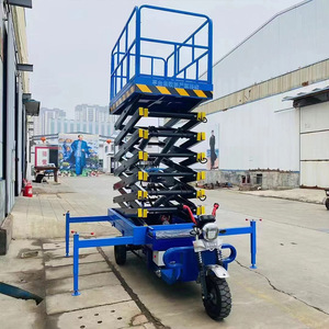 Sepeda roda tiga Platform kerja pengangkat listrik seluler nyaman untuk toko bahan bangunan - Product Image 4