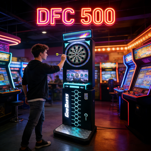 آلة لعبة السهام الاحترافية DCF 500 - سهولة قابلة للتعديل ودعم متعدد اللغات لصالات الألعاب والنوادي الترفيهية - Product Image 6
