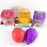 Recrutez des partenaires grossistes : Jouet Squishy TPR Fruits et Légumes Grande Taille, à Remontée Lente, Doux, Anti-Stress, pour Enfants et Adultes