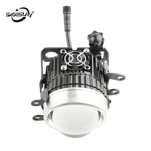 Projecteur de phare antibrouillard Bi LED de 3 pouces avec refroidissement rapide par ventilateur pour Toyot pour Suzuki Liana pour Peugeot 308 Phare - Product Image 5