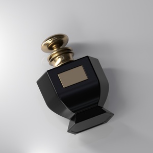 Groothandel en op maat gemaakte 100ml luxe en unieke lege parfumfles, vierkante glazen parfumfles met dop van zinklegering - Product Image 4