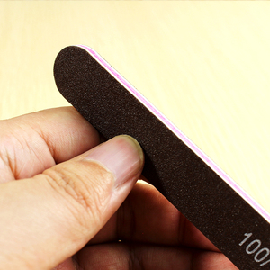 Nail Supplies Double-Sided 80/100 Grit <strong>Banana</strong> Nail <strong>File</strong> Custom Logo Curved Nail <strong>Files</strong> - Product Image 5