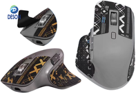 Deson Tapis résistants à la sueur Poignées latérales de souris DX Autocollant de jeu antidérapant avec service de coupe pour souris Logitech DX