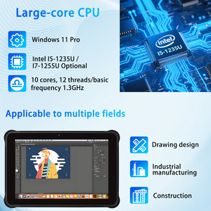 Máy tính bảng mạnh mẽ 10.1 inch với chip Intel Core I7, RAM 32GB, SSD 1TB, 4G LTE, Wifi, Bluetooth, GPS, <span class=keywords><strong>Windows</strong></span> 11 <span class=keywords><strong>Pro</strong></span> - Product Image 2