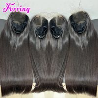 Wig Rambut Asli Manusia HD Lace Frontal 13x6 Pre Plucked Grosir, Wig Rambut Asli India HD Lace Front 13x4 Tanpa Lem Panjang 30 Inch Lurus