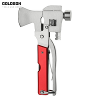 Marteau de camping en aluminium, multi-outils, 1 pièce
