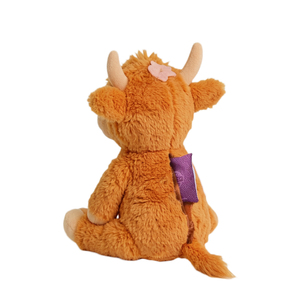 Peluche de Vaca Highland Personalizado con Peso, Aromatizado con Lavanda, Calentable, para Aliviar la Ansiedad y Dormir, Peluche Suave y Relajante - Product Image 2