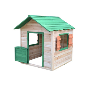 Grande Casetta da Gioco in Legno da Giardino per Bambini Certificata EN71 da Esterno - Product Image 1