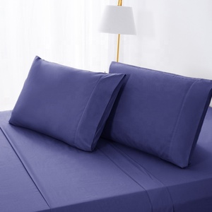 Cửa Hàng Trực Tuyến Nhà Cung Cấp 100% Dài Staple Bông Tấm Ga Trải Giường Bộ Đồ Giường Bộ Tấm Ga Trải Giường - Product Image 2