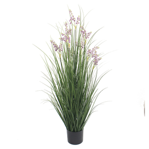 JWP419 Plantes artificielles en PVC avec fleurs Nouveau design pour la décoration de la maison Végétation artificielle en pot - Product Image 1