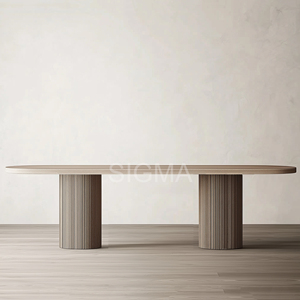 Indoor Modern Dining Set Solid Wood <strong>Table</strong> Supplier Direct Sale - Product Image 4