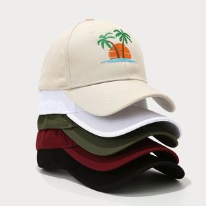 Nueva Gorra Deportiva con Bordado de Palmeras de Coco, Protección Solar para la Playa, Gorra de Béisbol con Logotipo Personalizado - Product Image 2
