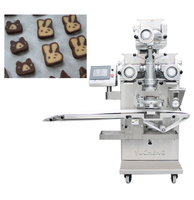 Nouvelle machine à encruster automatique Yucheng 220V à commande tactile grande capacité pour biscuits fourrés, gâteaux et barres énergétiques