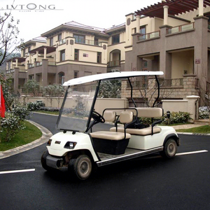 Vehículo Eléctrico de 4 Ruedas con Batería para Discapacitados, Carro de <span class=keywords><strong>Golf</strong></span> para Transporte en Hoteles y Resorts - Product Image 1