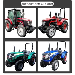 Titan 50hp 2wd 4wd Mini Tractor Kleine Boerderij Tractor Tractoren Voor Landbouw Rotary Tiller Voor Verkoop