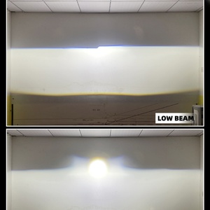 ไฟหน้ารถยนต์ Sanvi Square ขนาด 3 นิ้ว แบบโปรเจคเตอร์ LED พร้อมเลนส์ Bi-LED กำลังไฟ 76 วัตต์ สำหรับรถยนต์ - Product Image 4