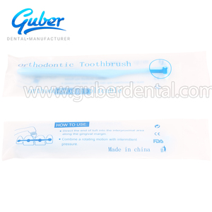 Cepillo de Dientes Ortodóntico Guber - Diseño de Haz Único de Plástico Duradero para el Cuidado Bucal Multiusos - Product Image 6