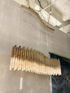 2024 lampadari moderni con lampada a forma di S e lampadario in oro di cristallo è molto speciale lampadari - Product Image 5