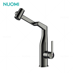 NUOMI moderno estraibile rubinetto da cucina rubinetto acqua <span class=keywords><strong>rubinetti</strong></span> in acciaio inox maniglia singola rubinetto lavello da cucina - Product Image 6