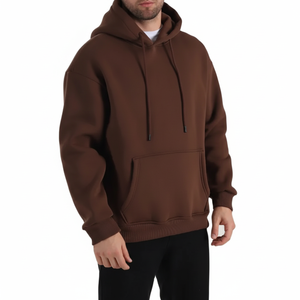 เสื้อฮู้ดดี้ผู้ชายคุณภาพสูง แห้งเร็ว ระบายอากาศดี รับทำโลโก้/สีตามสั่ง วัสดุชั้นดี รับผลิตแบบ OEM ขายส่ง สินค้ามาใหม่ สีพื้น - Product Image 1