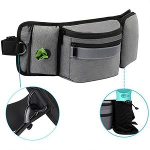 Outdoors Latest Hands Free Dual <b>Padded</b> Dog Leash Zipper Pouch Pet Training Bag Walking <b>Running</b> Pet Training Food Waist Bag - Product Image 5
