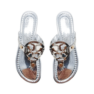 Ciabatte da donna con plateau All-Match infradito da spiaggia con borchie con <span class=keywords><strong>sandali</strong></span> in PU cavi - Product Image 5