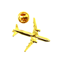 Échantillon gratuit En Métal De Sécurité Avion Épinglette Badge En Gros En Acier Inoxydable Écharpe Hijab Broches Et Broches