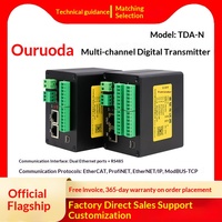 Transmisor de Peso con Sensor Ouluda TDA-N, Puerto de Red Dual EtherCAT, Protocolo de Comunicación Completo, Selección Múltiple de 8 Canales