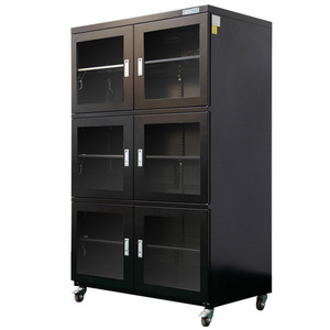 Dry Cabinet 1428L IC PCB SMT SMD Chips Moisture Sensitive Storage Lab Electronic Desiccator Humidity Control Dehumidifier Dry Cabinet