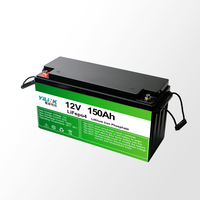 Penjualan langsung dari pabrik baterai kualitas tinggi 100ah 120ah 150ah 200ah 250ah 12v Lithium 12V 150Ah LiFePO4 Battery