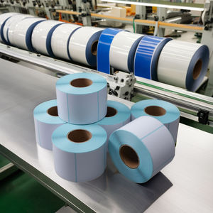 Tùy Chỉnh 100X150Mm Trực Tiếp Nhiệt Vận Chuyển Nhãn Không Thấm Nước Dính Cuộn Cho Bao Bì Và Hậu Cần Bpa Miễn Phí Nước Giải Khát Nhãn - Product Image 6