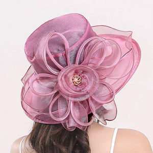 Cappello Estivo da Donna alla Moda, Traspirante, con Protezione UV, Pieghevole, con Protezione per il Viso, 100% Poliestere per <span class=keywords><strong>Spiaggia</strong></span>, Ciclismo e Sport - Product Image 2