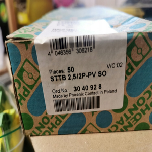 Contatto 3040928 Sttb 2.5/2p-pv So Terminale Doppio 1pz - Product Image 1