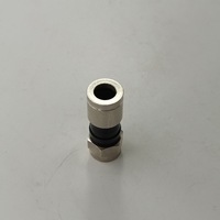 Cable Coaxial RG59 de 1GHz para CCTV, 75ohm, Tipo F Macho, Antena, Cable Eléctrico Impermeable, Conectores de Compresión RF