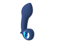 Plug anal gonflable 10 vitesses de vibration, silicone ABS à couverture intégrale, rechargeable par USB, étanche pour hommes