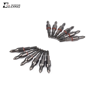 Maßgefertigte Feldspitzen 100gr Pfeilspitze mit O-Ring für 6,2mm Schaft Stahl Einschraubbare Pfeilspitzen - Product Image 3