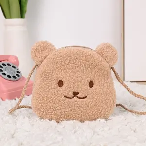 Metoo Tiramitu – sac à bandoulière Kawaii en peluche pour fille et garçon