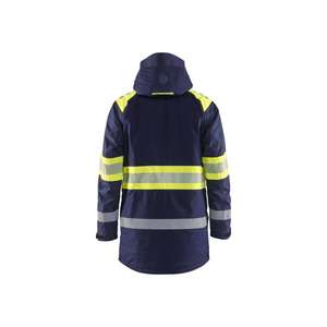 BLAKLADER-Parka de invierno de alta visibilidad de 448519778933M Azul marino/Amarillo-EAN 7330509853047 ROPA DE TRABAJO DE 2017 - Product Image 2