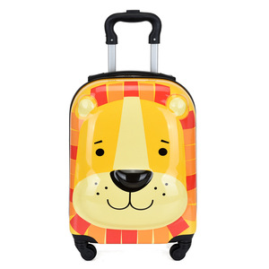 Children's ABS Scooter Travel Suitcase Cartoon Cute Luggage Set Spinner Trolley <b>with</b> <b>Lock</b> and Drawbar RTS Bulk Mixed Order - Product Image 2
