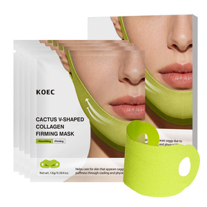 Mặt Nạ Dưỡng Da Cao Cấp Koec Cactus V-Shaped Collagen Nâng Cơ, Giảm Sưng, Se Khít Lỗ Chân Lông, Nâng Cằm, Làm Săn Chắc Da, OEM - Product Image 6
