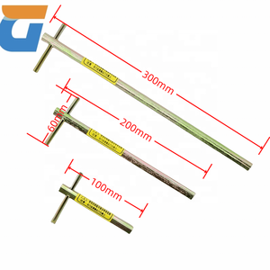 Accessoires pour ascenseurs Giant <span class=keywords><strong>Kone</strong></span> / <span class=keywords><strong>Clé</strong></span> triangulaire X-IERK / <span class=keywords><strong>Clé</strong></span> de porte d'<span class=keywords><strong>ascenseur</strong></span> allongée - Product Image 4