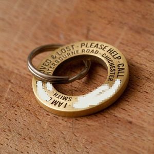 个性化定制狗牌硅滑块雕刻3d二维码狗猫项圈id宠物标签项圈狗硅胶 - Product Image 1