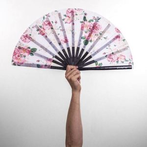 2025 Newest Style Kungfu <b>Hand</b> <b>Fan</b> Large Size <b>Fan</b> for Promotional Activity - Product Image 3