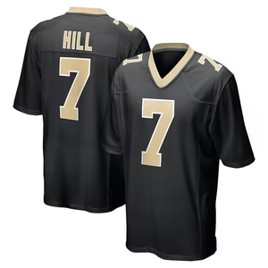 Camisetas de Fútbol Americano de Alta Calidad para Hombre de Nueva <span class=keywords><strong>Orleans</strong></span>, Ropa Deportiva, Camisetas Bordadas con Logotipo Cosido, Camisetas Personalizables con Logotipo - Product Image 2