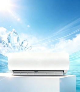 เครื่องปรับอากาศติดผนังแบบแยกส่วนสำหรับใช้ในบ้าน ขนาด 12000BTU 18000BTU 24000BTU ปรับแต่งระดับความเย็นได้ - Product Image 1