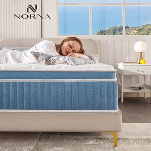 Nouveau design <span class=keywords><strong>Matelas</strong></span> à ressorts ensachés en mousse souple haute densité de qualité supérieure <span class=keywords><strong>pour</strong></span> un bon sommeil - Product Image 1