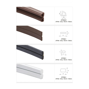 EPDM 3M גומי דלת חלון מסגרת חותמות קצף מזג אוויר הפשטה צליל הוכחת איטום רצועות הטיוטה Excluder עצמי דבק - Product Image 5