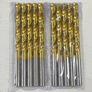 CHAJANE DIN338 Set Mata Bor HSS INOX Fully Ground 4-4.9MM Twisted CNC Power Tool 2-Flute Straight Shank 135/118 Sudut Ujung - Product Image 3