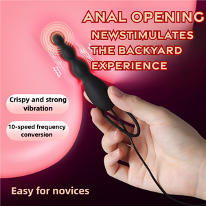 Drop Shipping morbido Silicone donna uomo giocattoli anali prostata massaggiatore lungo Dildo Plug anale perline - Product Image 3