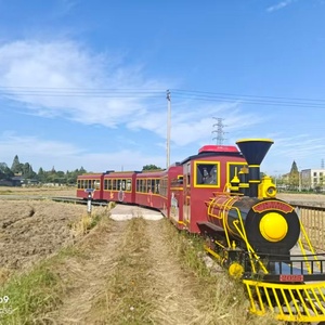 Hualong Cheap Price YUHualong Amusement Park Attractive Tourist Road Track Ride-On Train Kids 36 People 2200W Motor Popular Shop - Product Image 2